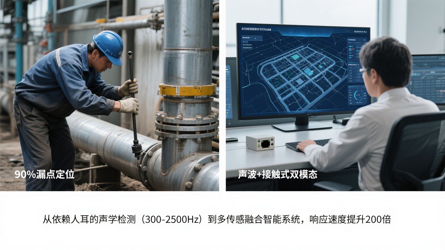 水管漏水檢測技術體系演進與業(yè)疆智能的創(chuàng)新實踐