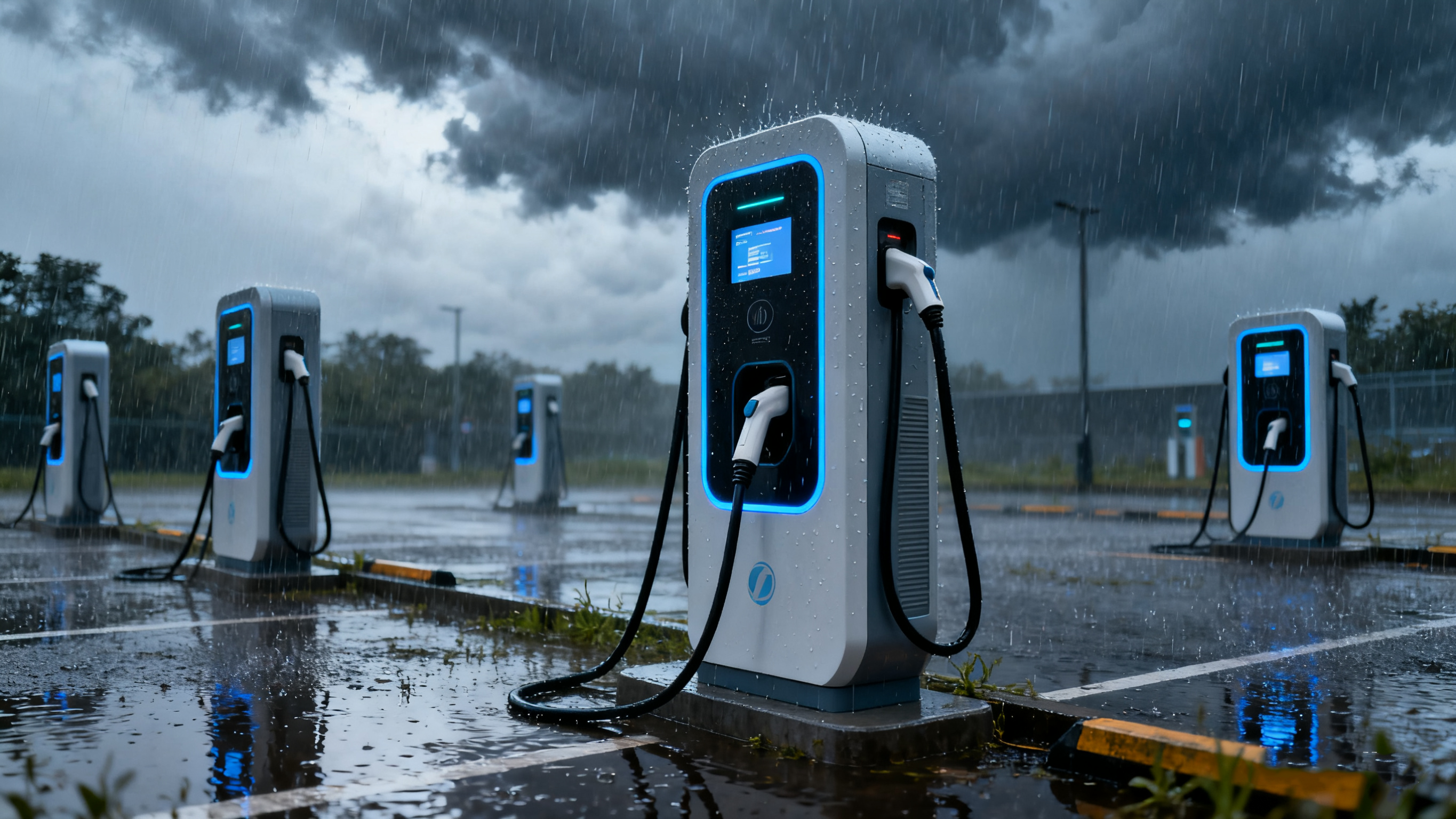 筑牢安全防線：充電樁防水檢測關(guān)鍵技術(shù)及業(yè)疆智能解決方案